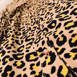 Cheetah print dress